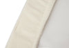 Aankleedkussenhoes 50x70cm Basic Knit Ivory