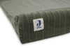 Changing Mat Cover 50x70cm Pure Knit Leaf Green GOTS