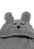 Einschlagdecke für Babyschale Bunny Storm Grey