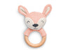 Teething Ring Ø 7cm Deer - Pale Pink