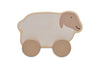 Houten speelgoedauto Farm Lamb