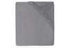 Hoeslaken Jersey 60x120cm Soft Grey/Storm Grey (2pack)