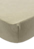 Fitted Sheet Jersey 60x120cm Olive Green