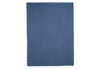 Deken Wieg 75x100cm Basic Knit Jeans Blue/Fleece