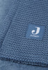 Decke Wiege 75x100cm Basic Knit Jeans Blue/Fleece