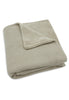 Blanket Cradle 75x100cm Basic Knit Olive Green/Fleece