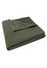 Deken Ledikant Velvet Pure Knit Leaf Green GOTS