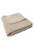 Decke Kinderbett 100x150cm Pure Knit Nougat/Velvet GOTS