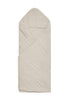 Badcape Wrinkled Cotton 75x75cm Nougat