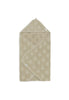 Bath Cape Terry 75x75cm Miffy Jacquard Olive Green