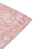 Swaddle Muslin Paisley Rosewood GOTS