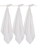 Cloth Muslin 70x70cm White - 3 Pack