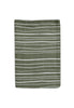 Washcloth Muslin Stripe & Olive Leaf Green GOTS (2pack)