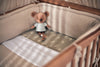 Bettlaken Kinderbett 120x150cm My Tiny Miracle Olive Green