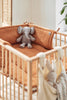 Playpen bumper 35x180cm Bliss Knit - Caramel